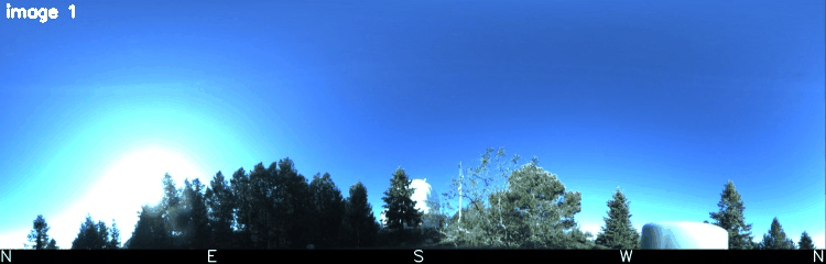 Unwrapped All-Sky Camera Movie