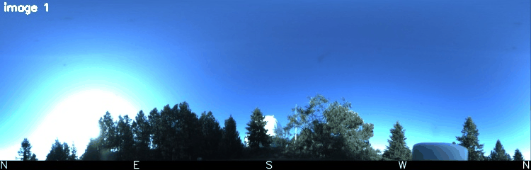Unwrapped All-Sky Camera Movie