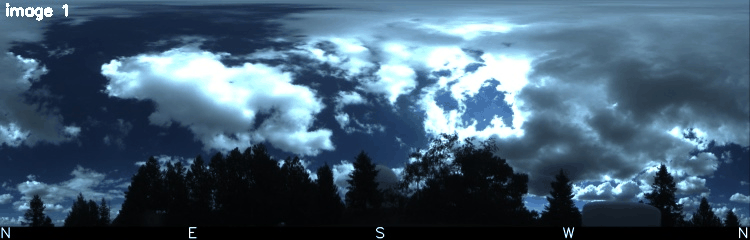 Unwrapped All-Sky Camera Movie