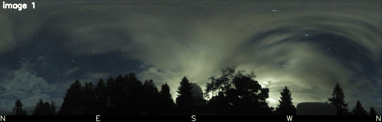 Unwrapped All-Sky Camera Movie