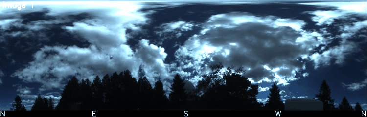 Unwrapped All-Sky Camera Movie