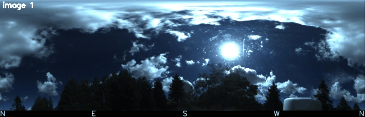 Unwrapped All-Sky Camera Movie