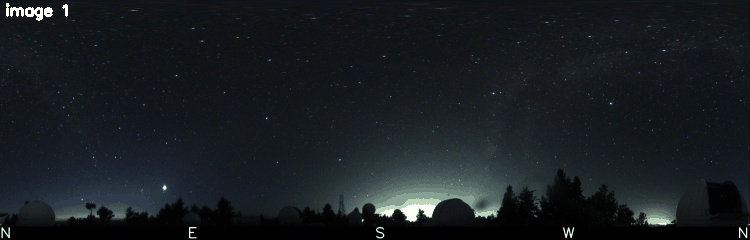 Unwrapped All-Sky Camera Movie