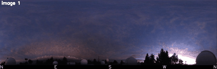 Unwrapped All-Sky Camera Movie