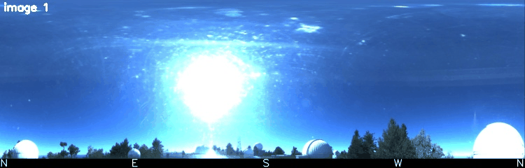 Unwrapped All-Sky Camera Movie