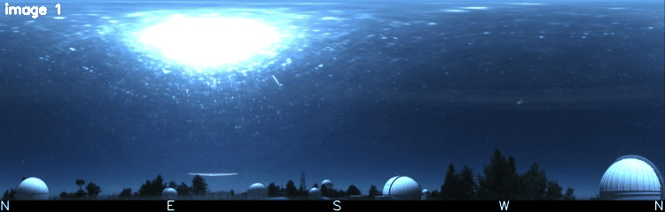 Unwrapped All-Sky Camera Movie