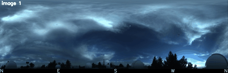 Unwrapped All-Sky Camera Movie