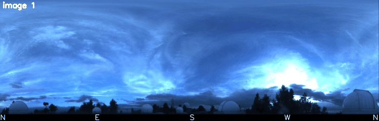 Unwrapped All-Sky Camera Movie