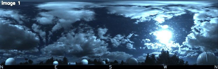 Unwrapped All-Sky Camera Movie