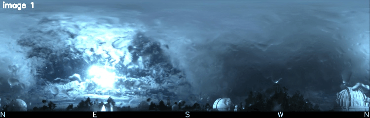 Unwrapped All-Sky Camera Movie